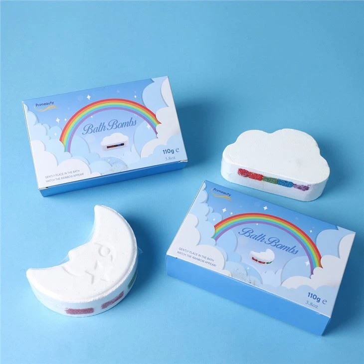 رنگین کمان حمام بمب مجموعه هدیه